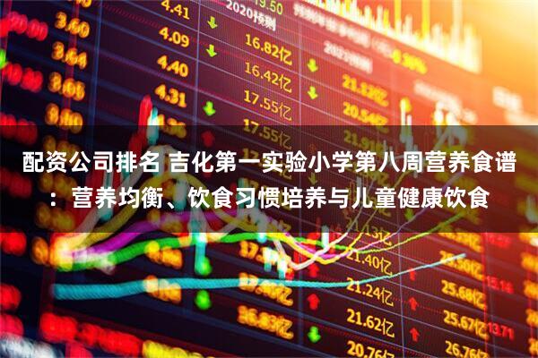 配资公司排名 吉化第一实验小学第八周营养食谱：营养均衡、饮食习惯培养与儿童健康饮食